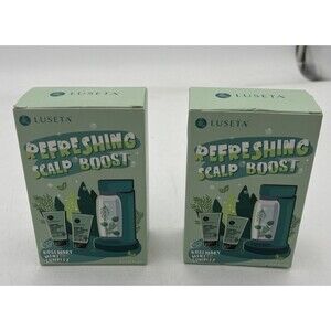 Luseta Mint  Refreshing Scalp Boost  Shampoo & Conditioner  1.01 oz . (2) Boxes